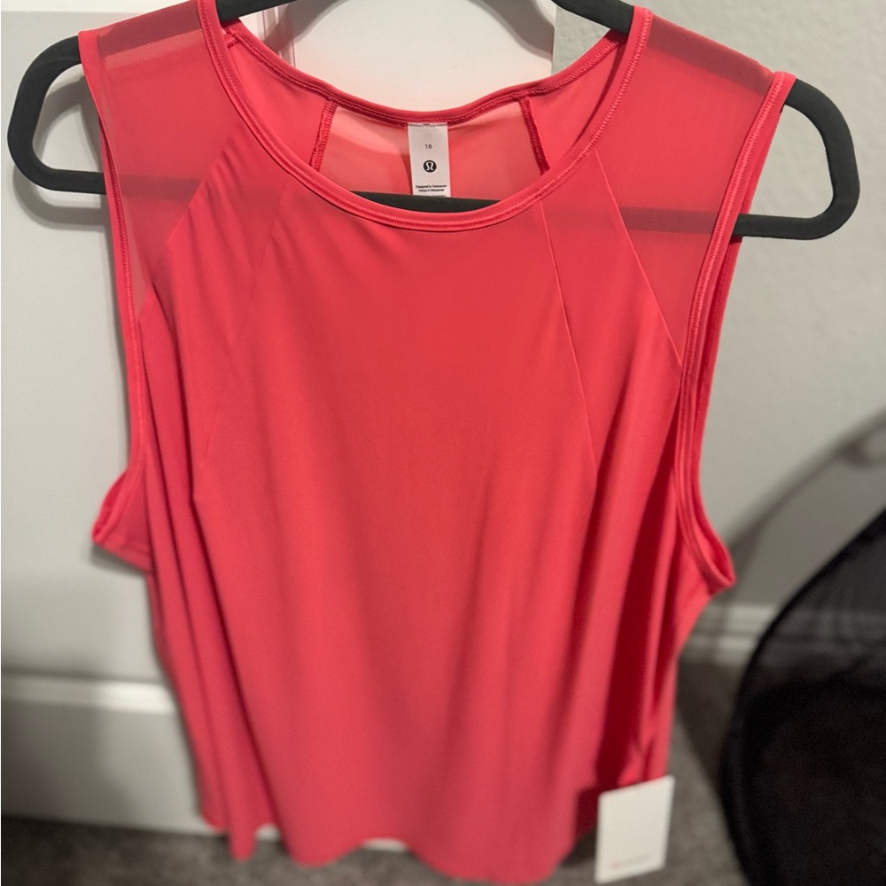 lululemon athletica Women's Pink Tank Top